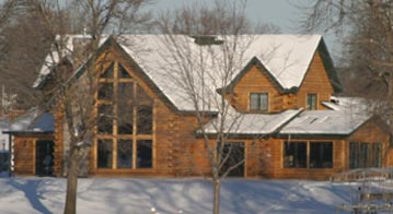 log home in minnesota